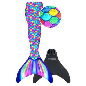 XTREM Toys and Sports Fin Fun Ploutev L/XL (140-164) Rainbow