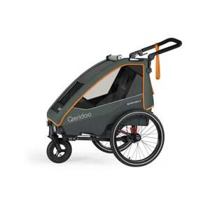 Qeridoo ® Sportrex2 vozík za kolo Limited Edition Forest Green