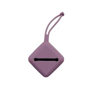 BIBS® Silikonová krabička na figuríny fialová