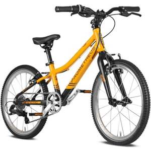 PROMETHEUS BICYCLES Dětské kolo PRO® 20 palců černé matné Orange SUNSET