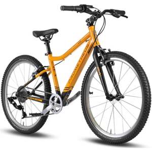 PROMETHEUS BICYCLES Dětské kolo PRO® 24 palců černé matné Orange SUNSET