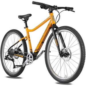 PROMETHEUS BICYCLES Dětské kolo PRO® 26 palců černé matné Orange SUNSET