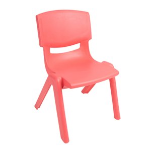 BIECO Dětská židle z plastů, červená