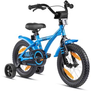 PROMETHEUS BICYCLES® HAWK dětské kolo 14, modro-černé