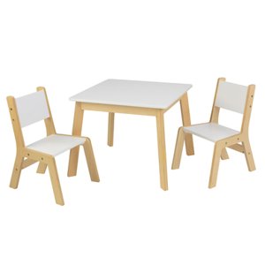 KidKraft® Moderní stůl se 2 židlemi