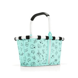 Reisenthel Carrybag XS Kids Cats And Dogs Mint