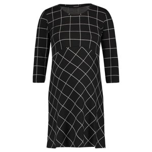SUPERMOM těhotenské šaty Easy Grid Black