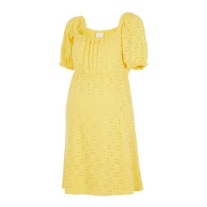 mama legální mateřské šaty MLMOLLY Primrose Yellow