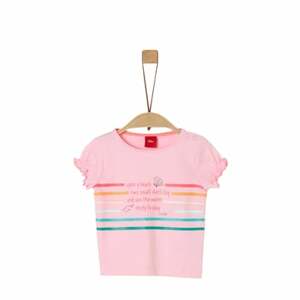 s. Oliver tričko světle růžové