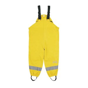 Sterntaler kalhoty do deště lemované žlutou barvou