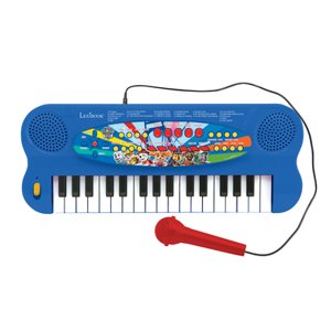 LEXIBOOK Tlapková patrola - 32klávesové piano s mikrofonem pro zpěv