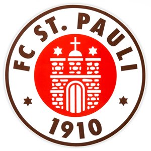St. Pauli NĂˇlepka VelkĂ˝ klub Logo