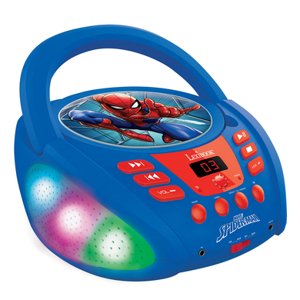 LEXIBOOK Spiderman přehrávač CD s Bluetooth
