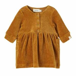 Šaty Lil'Atelier Nbfrebel Golden Brown
