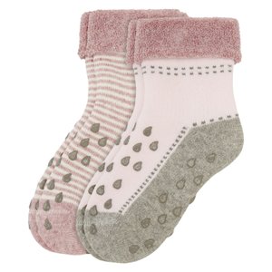 Ponožky Camano 2-Pack ABS chalk pink melange
