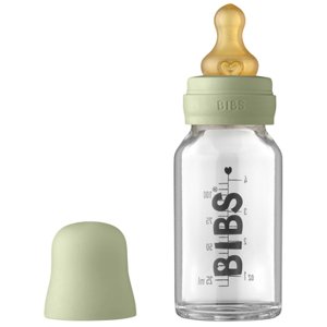 Bibs Baby Bottle skleněná láhev 110 m, šalvějová