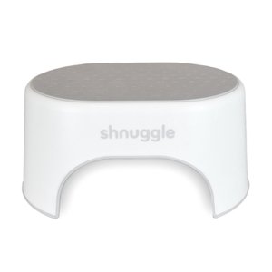 shnuggle ® Stolička Step bílá / světle šedá