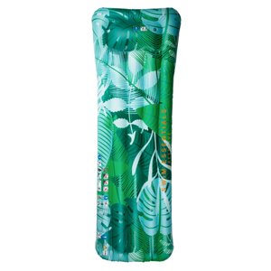Swim Essential s Luxusní vodní postel Green Tropical Leaves