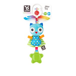 BENBAT Plyšová hračka Glitter Trembler Friend Owl na cesty