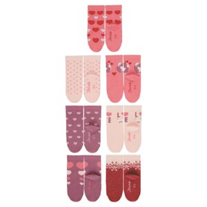 Sterntaler Ponožky krabice 7 růžové