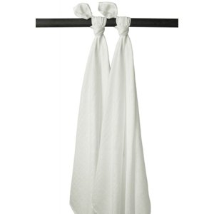 Meyco Bavlněná tkanina Muslin 2 Pack Uni Off white