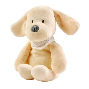 Nattou Noční světlo Sleepy Dog Cuddly Toy, vanilka