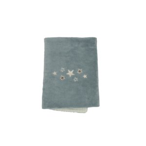 Be Be 's Collection Cuddle Blanket Plyšová deka Star Mint 75 x 100 cm