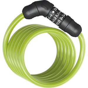 ABUS Spiral kabelový zámek Star 4508C/150 - kombinační zámek, zelený