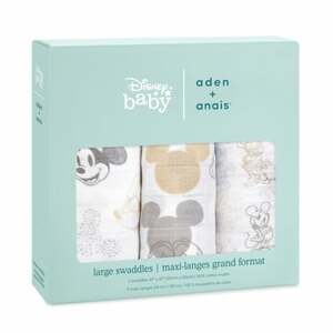 aden + anais™ puk ubrousky Mickey Mouse + Minnie Mouse 3-pack