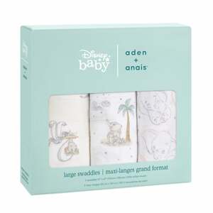 aden + anais™ puclíkové ubrousky My Darling Dumbo 3-pack